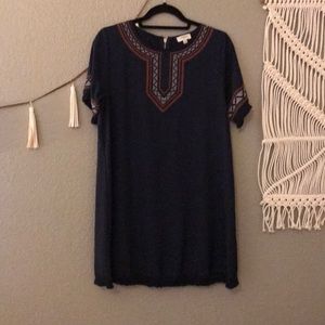 Umgee navy dress